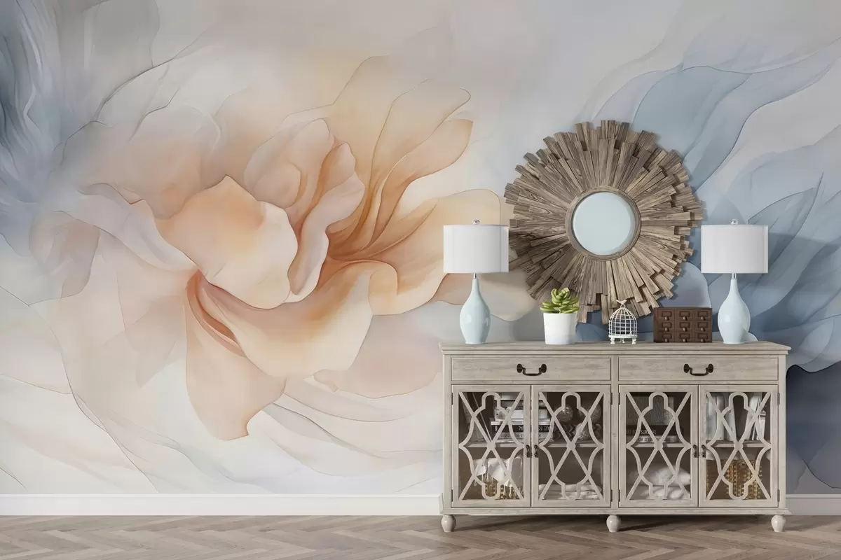 Papier peint Bourgeons translucides w04951