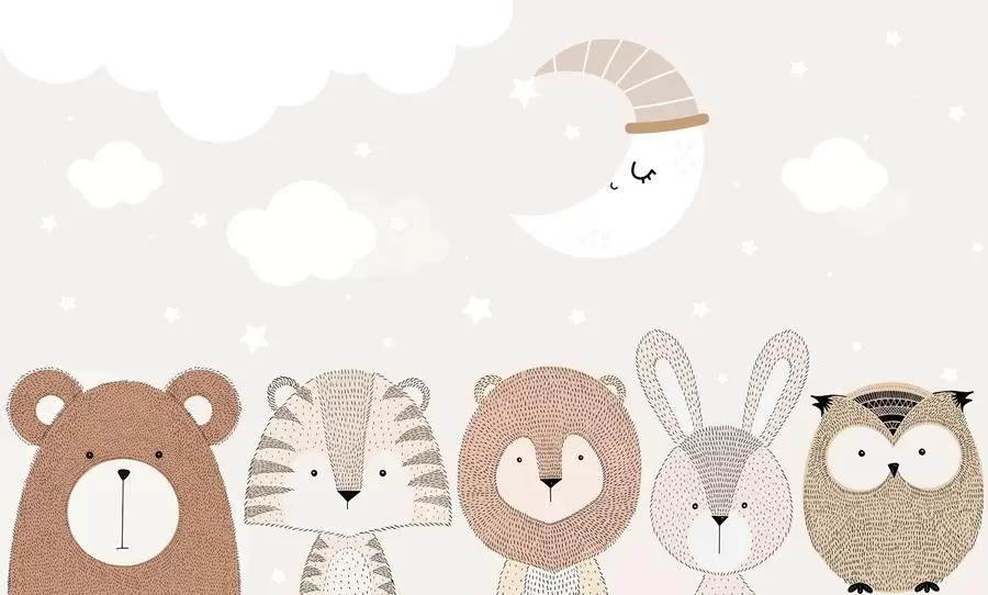 Papier peint Animaux de contes de fées w04928