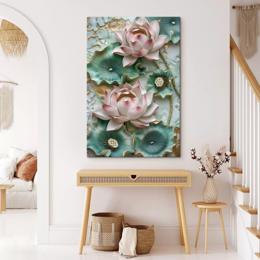 Tableau Fleurs de lotus s46798