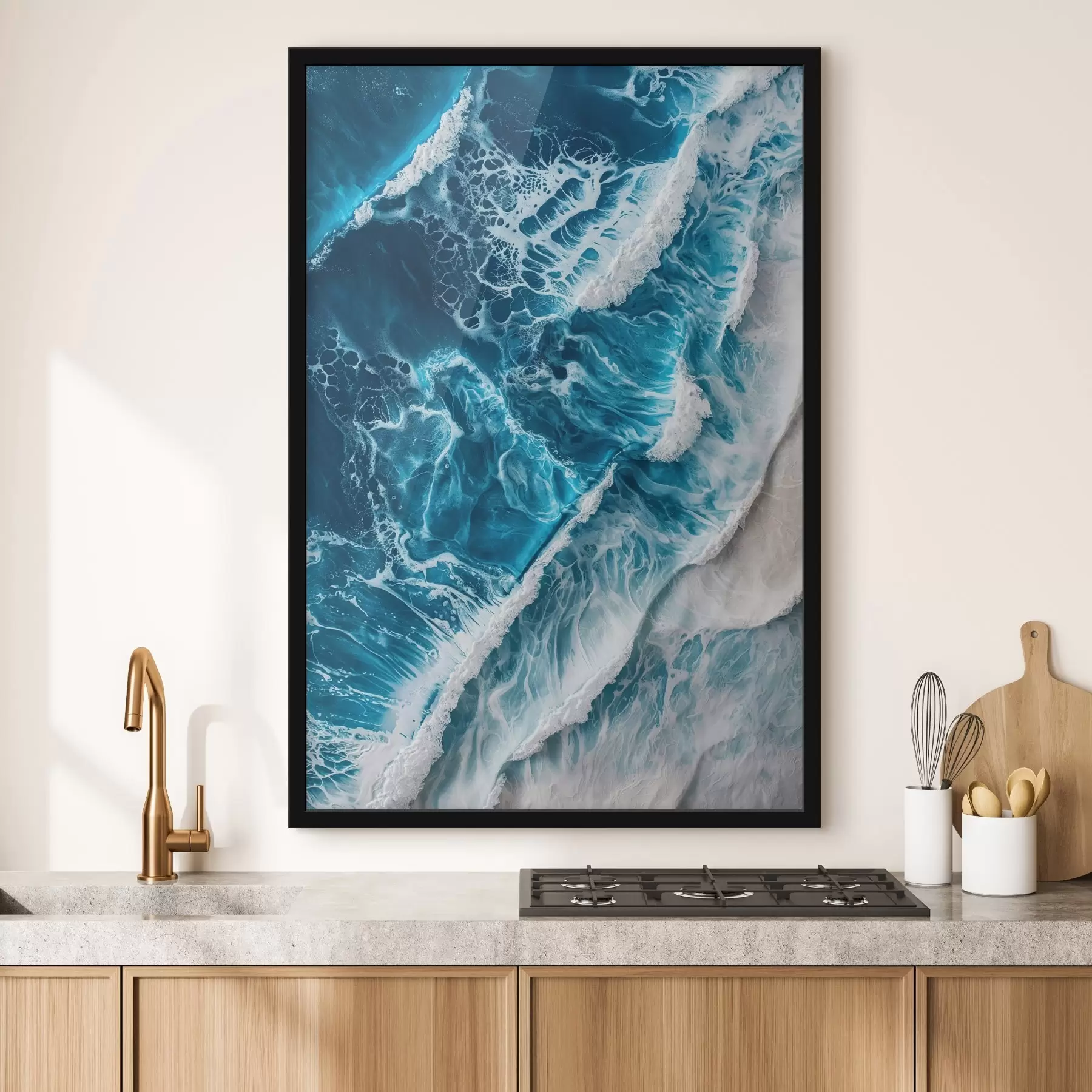 Papier peint Vagues de mer f46793