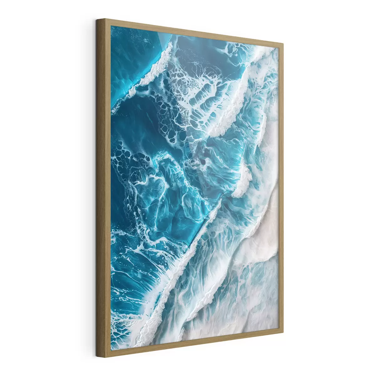 Poster Vagues et poésie f46793