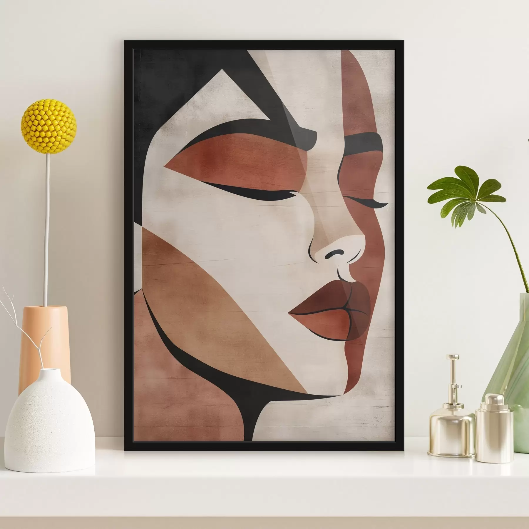 Papier peint Visage de femme f46797