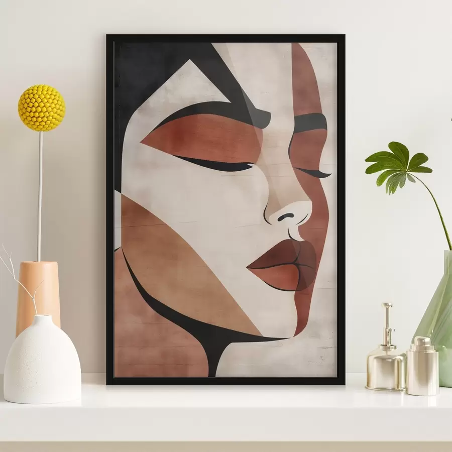 Papier peint Visage de femme f46797