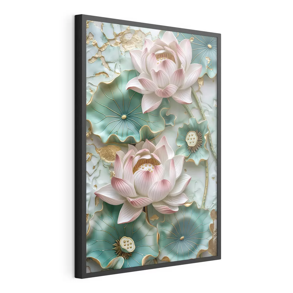 Poster Fleurs de lotus f46798