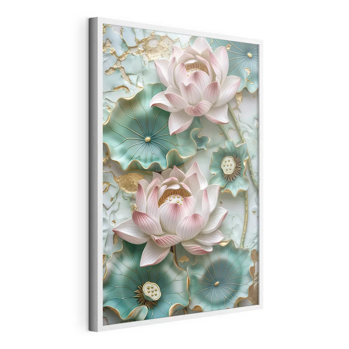 Poster Fleurs de lotus f46798