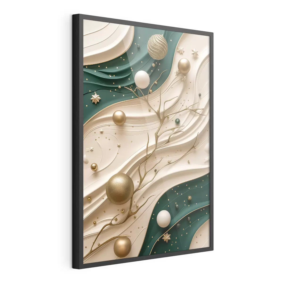 Poster Abstraction du Nouvel An f46799