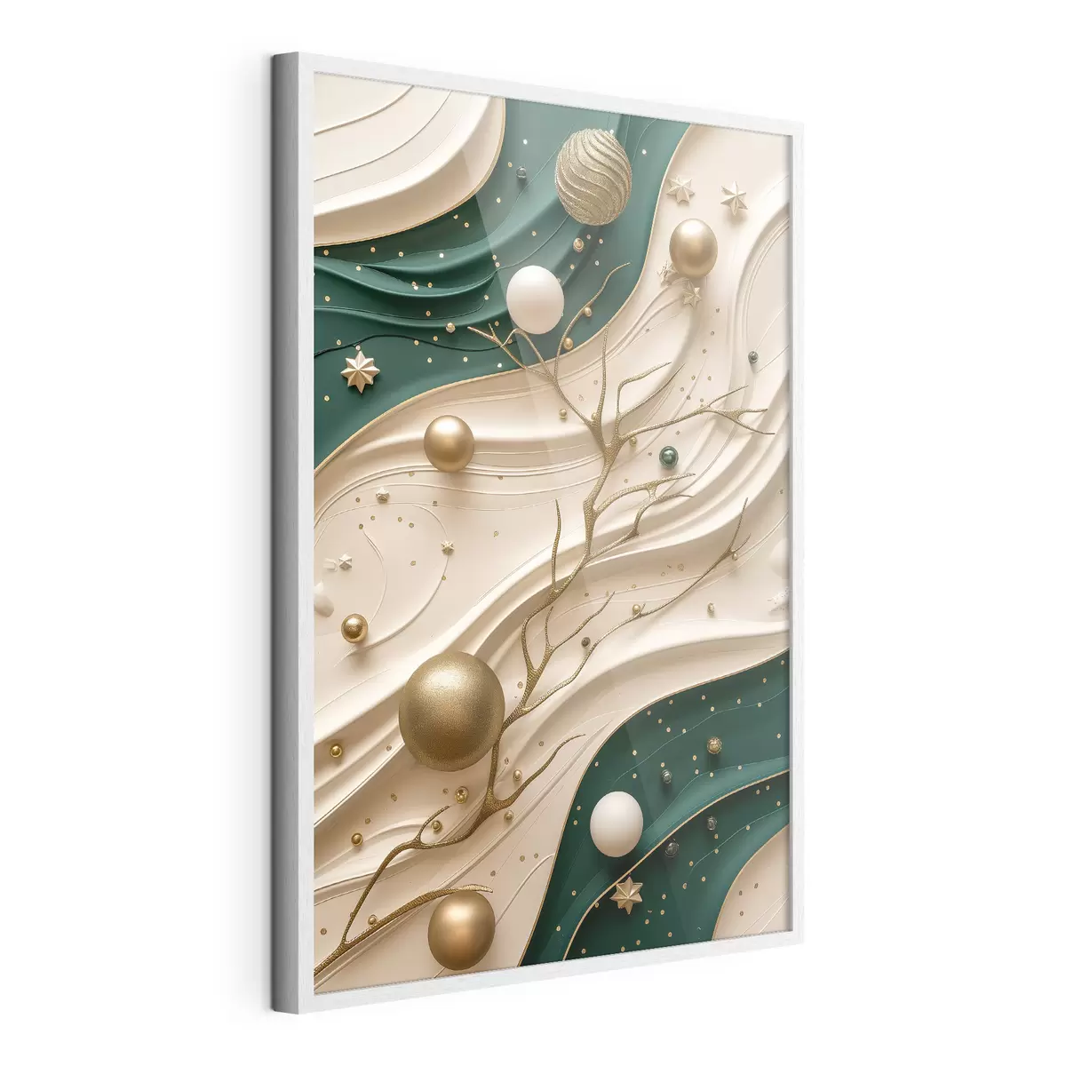 Poster Abstraction du Nouvel An f46799