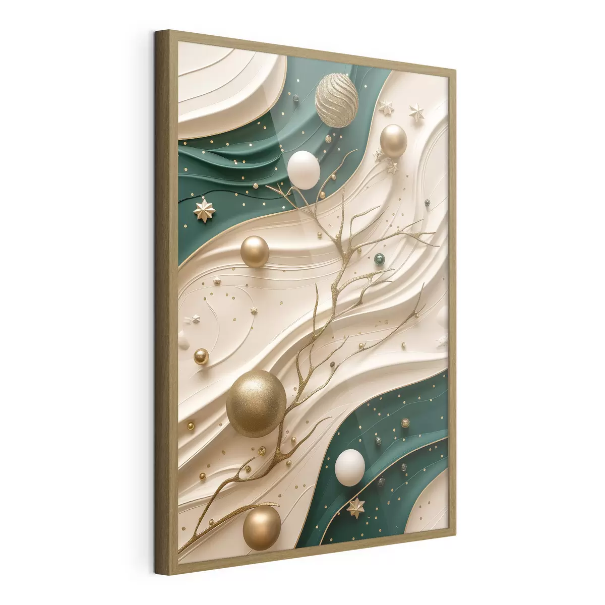 Poster Abstraction du Nouvel An f46799