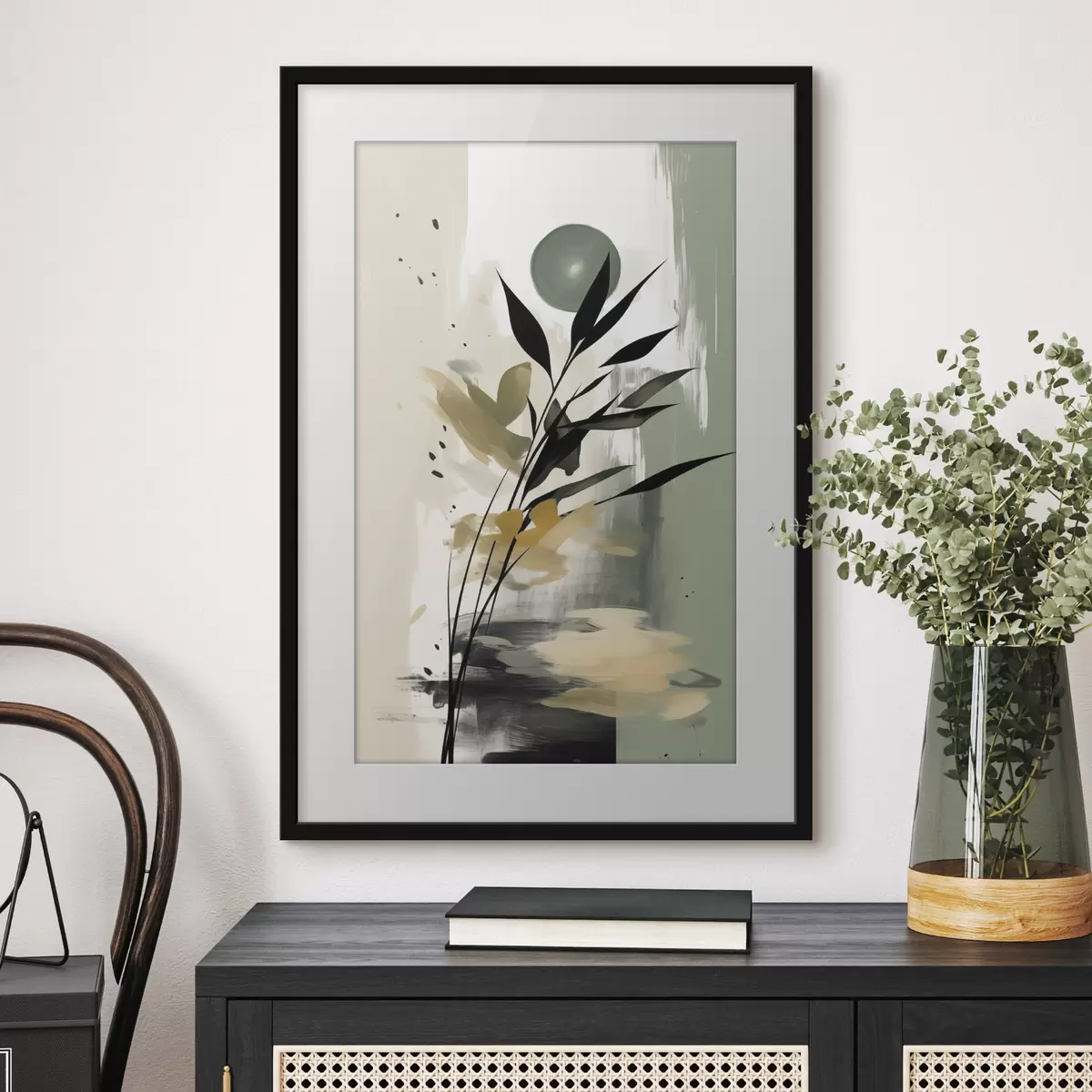 Poster La touche verte f46784