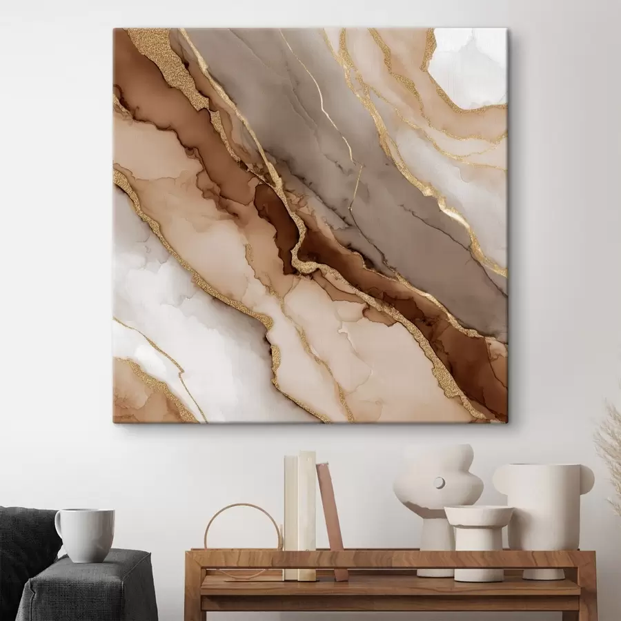 Tableau Motif pierre texturé dans un style artistique s46643