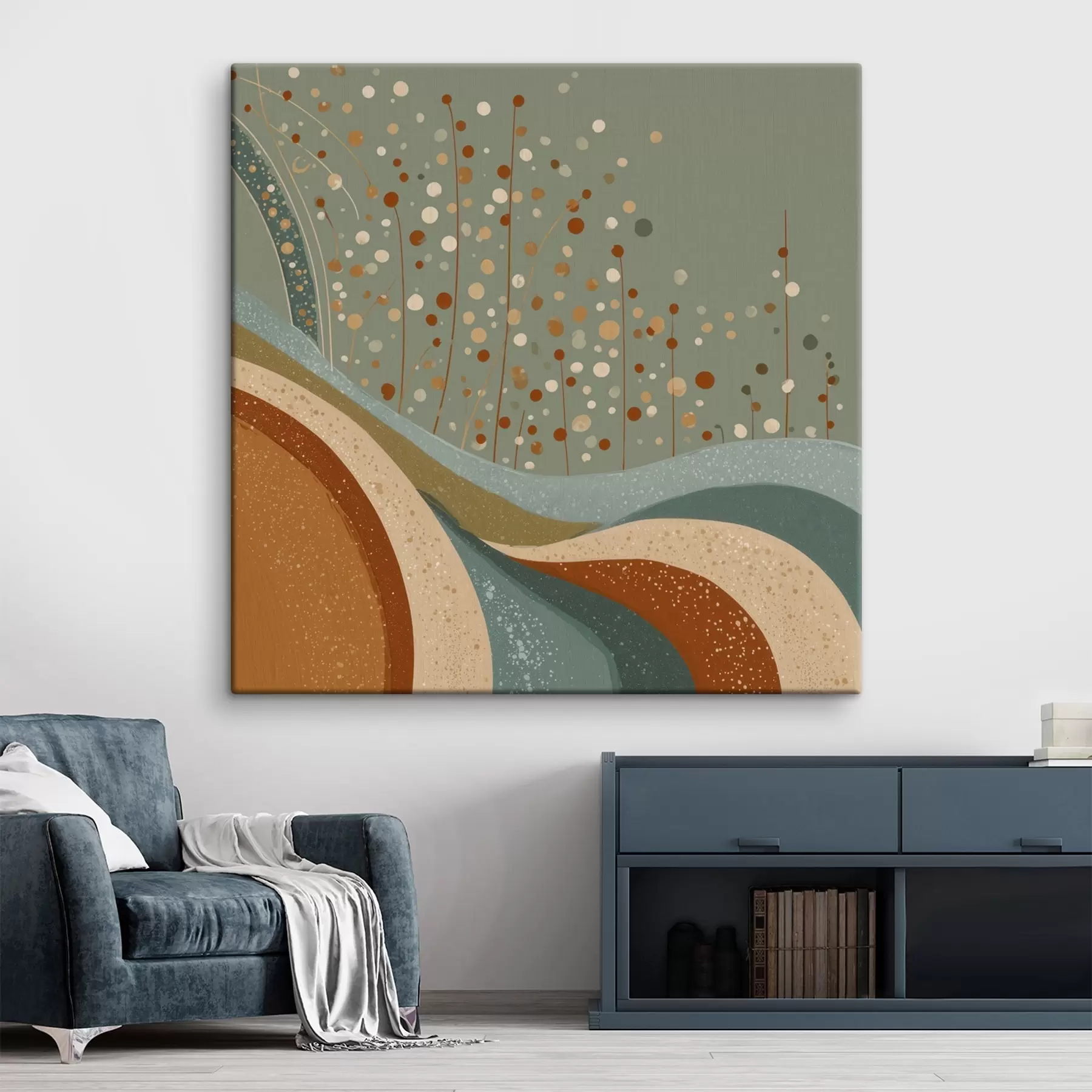 Tableau Composition avec petits éléments décoratifs s46653