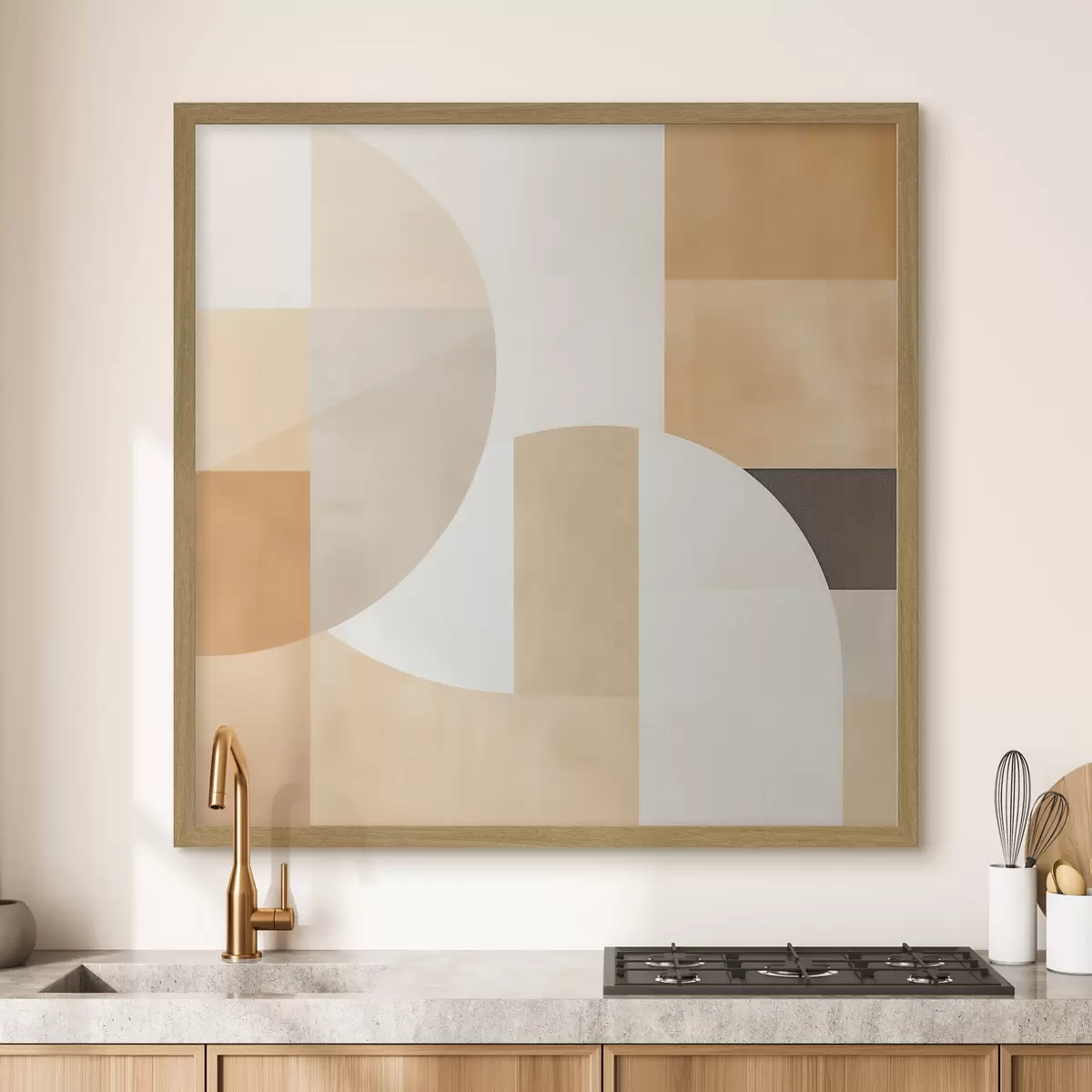 Poster Collines décoratives dans un style artistique f46651
