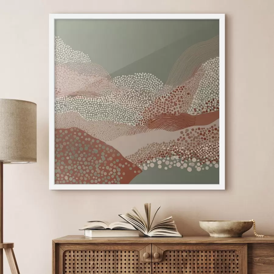 Papier peint Paysage dans une exécution stylisée f46652