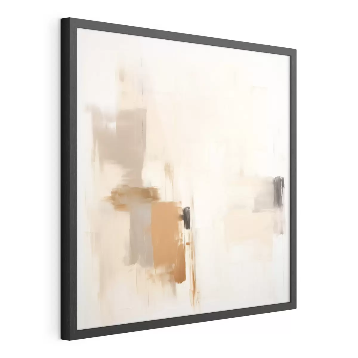 Poster Abstraction aux formes floues dans des tons apaisants f46655