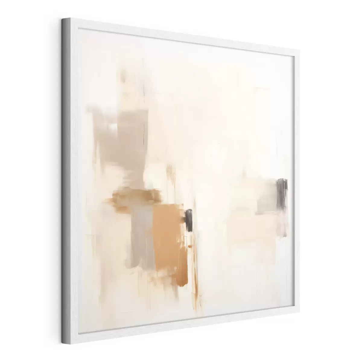 Poster Abstraction aux formes floues dans des tons apaisants f46655