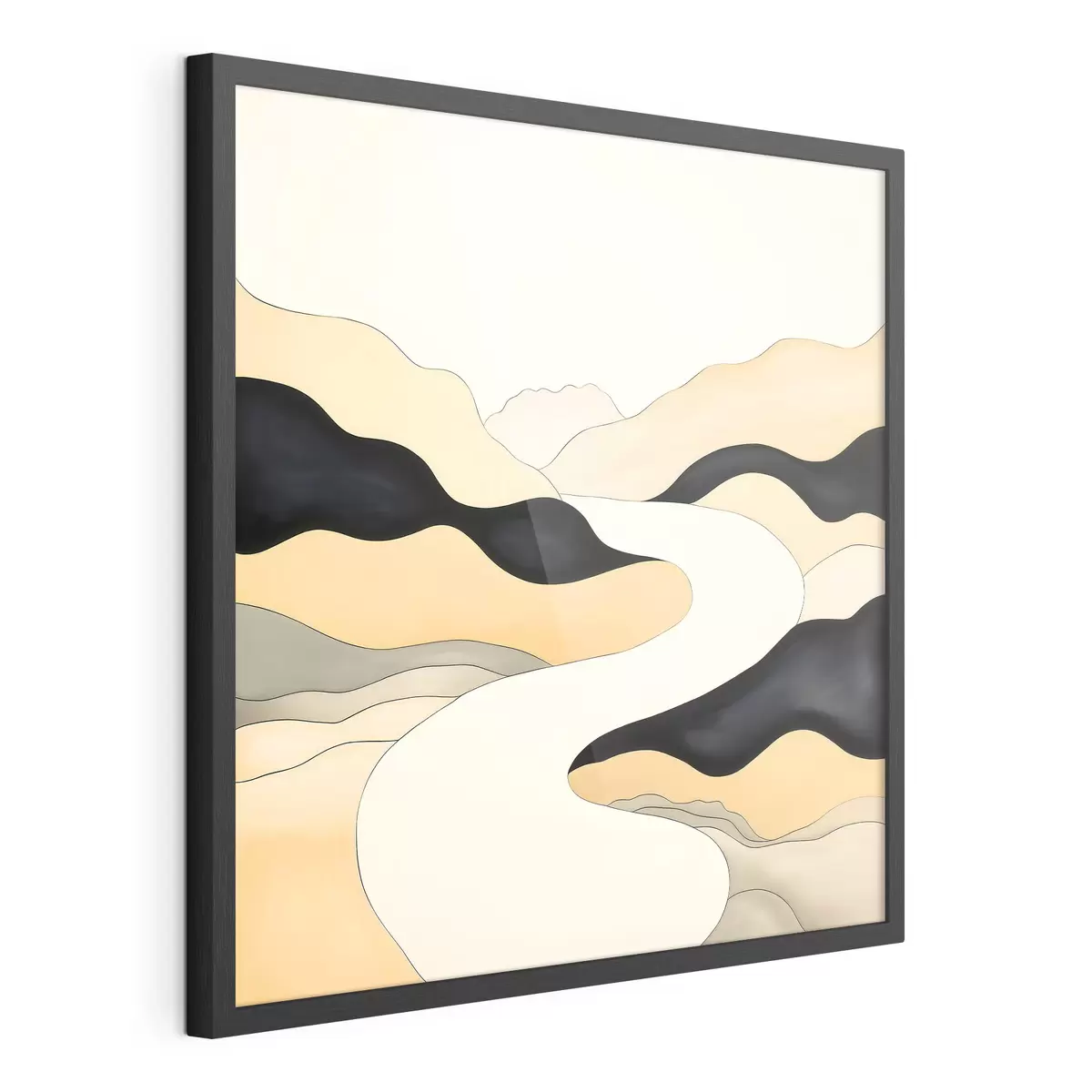 Poster Contraste chaleureux f46663