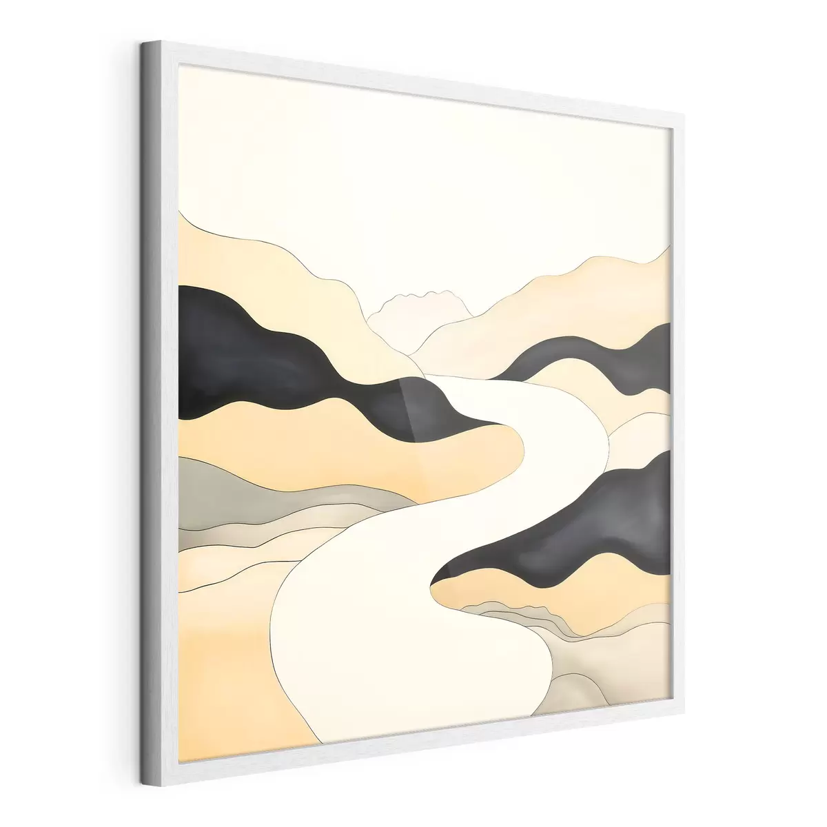 Poster Contraste chaleureux f46663