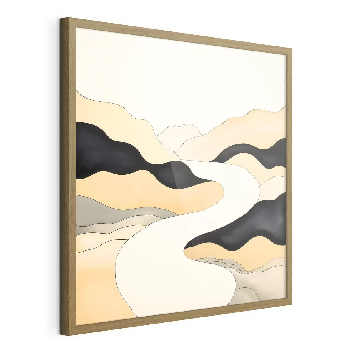 Poster Contraste chaleureux f46663