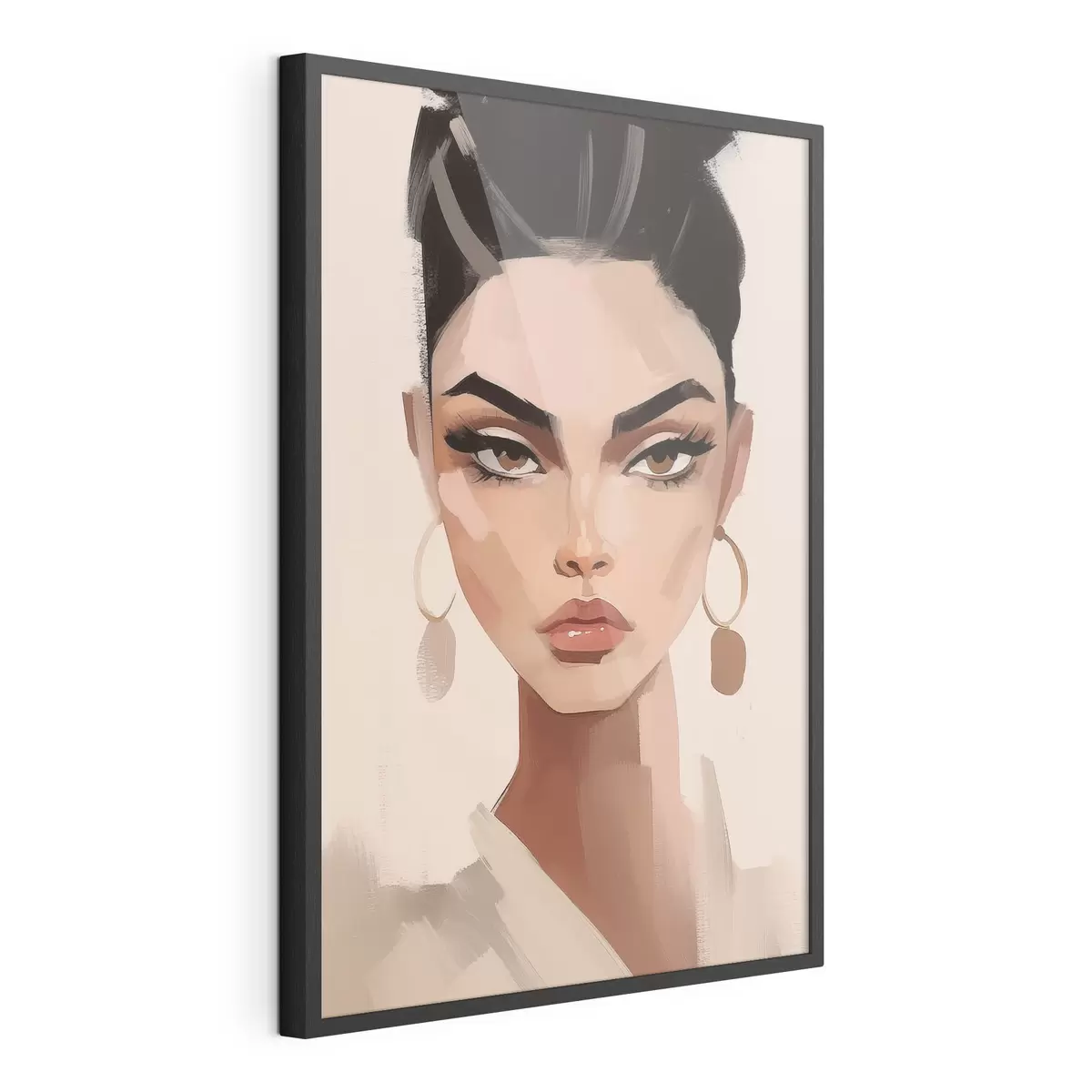 Poster Portrait d'une jeune fille f46805