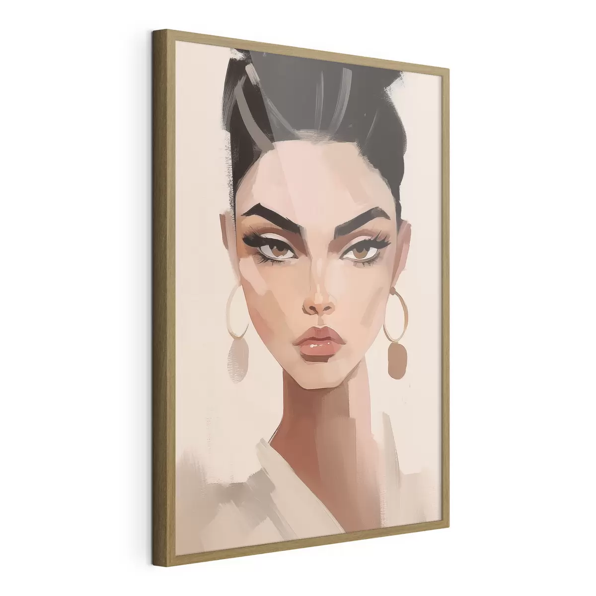 Poster Portrait d'une jeune fille f46805