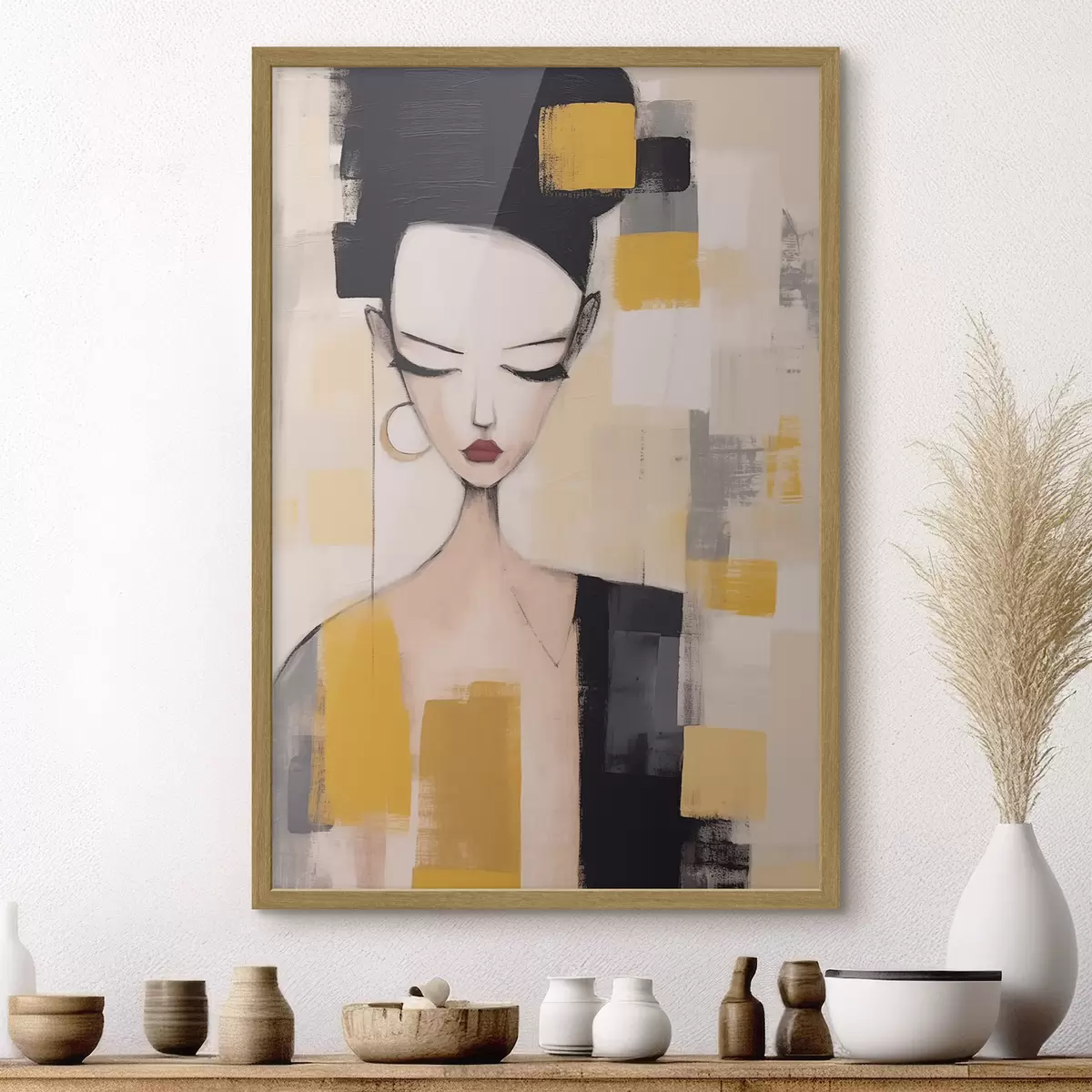 Poster Portrait cubiste f46806