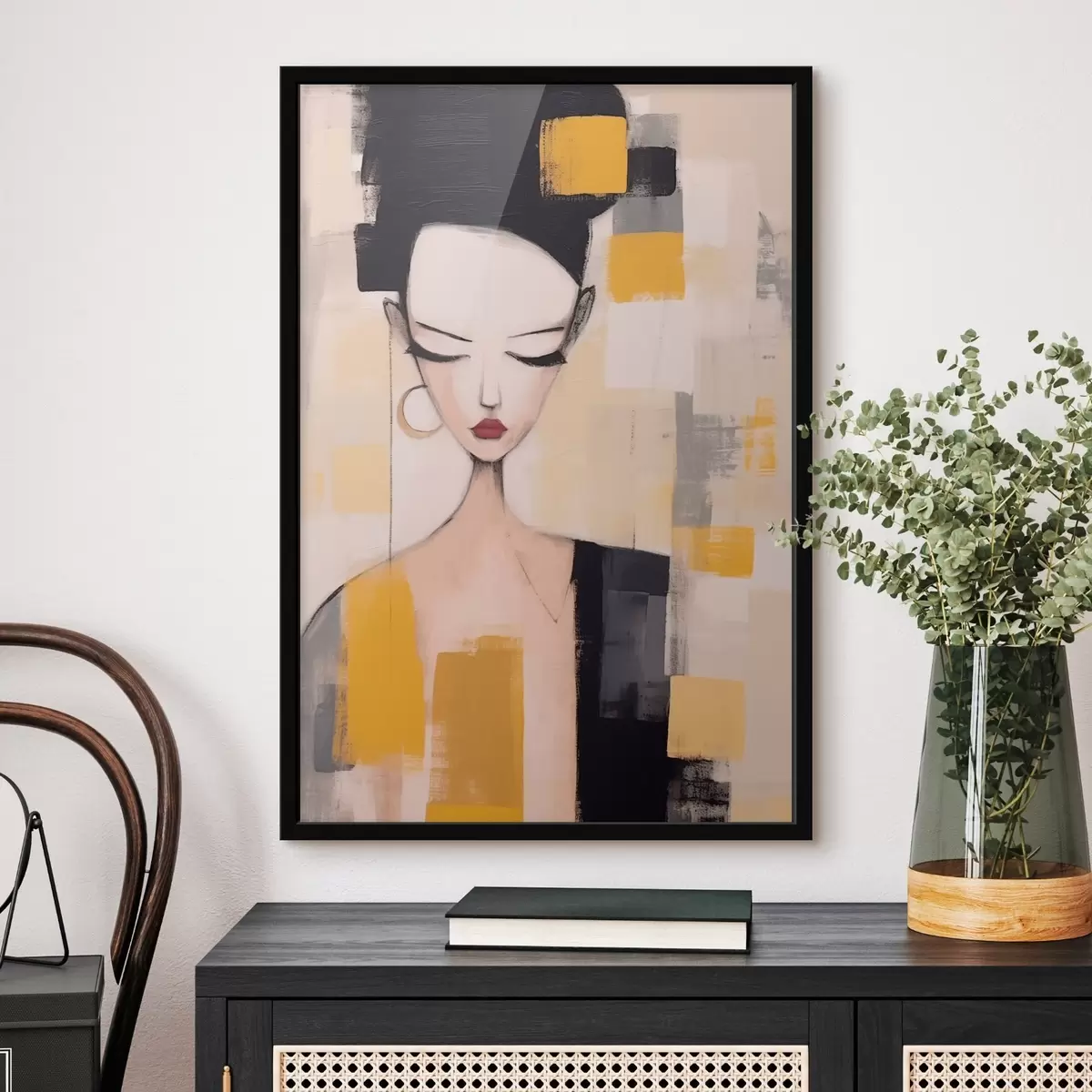 Poster Portrait cubiste f46806