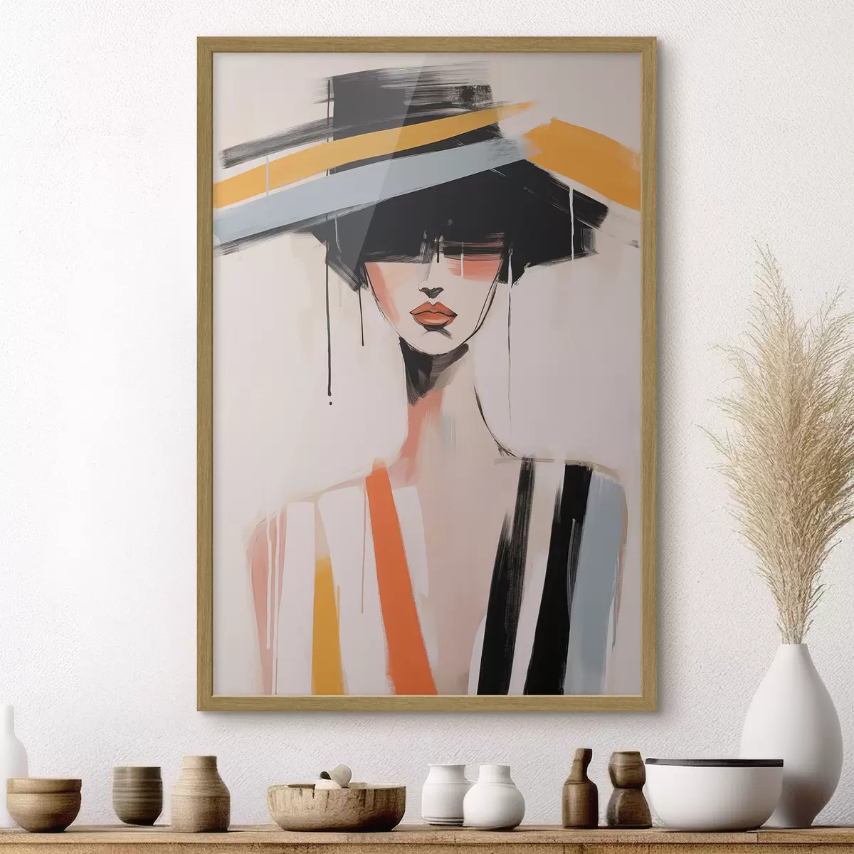 Poster Portrait cubiste f46809