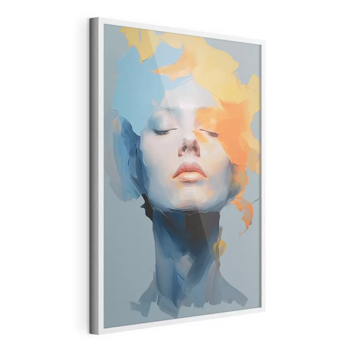 Poster Fille en peinture f46810