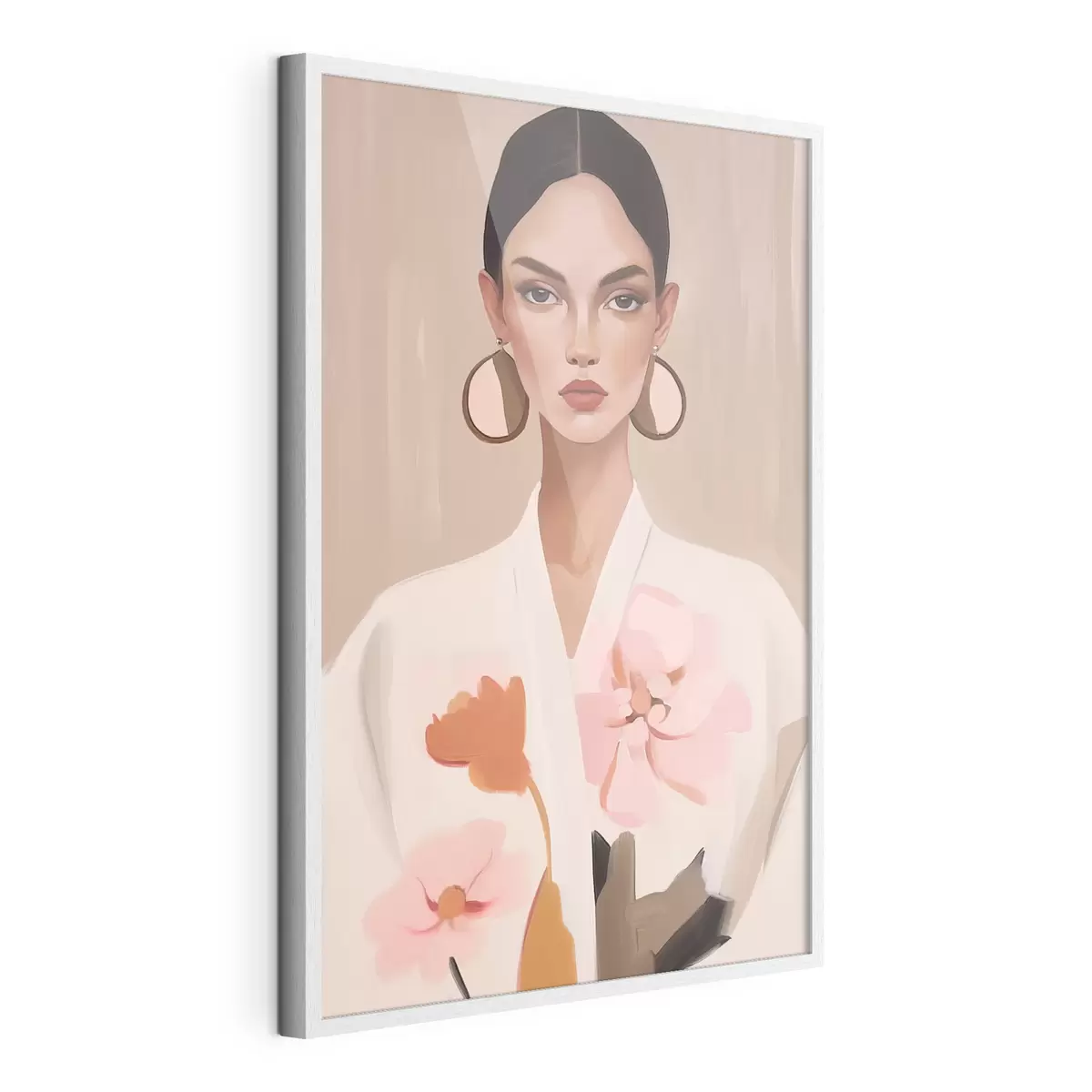 Poster Portrait d'une jeune fille f46815
