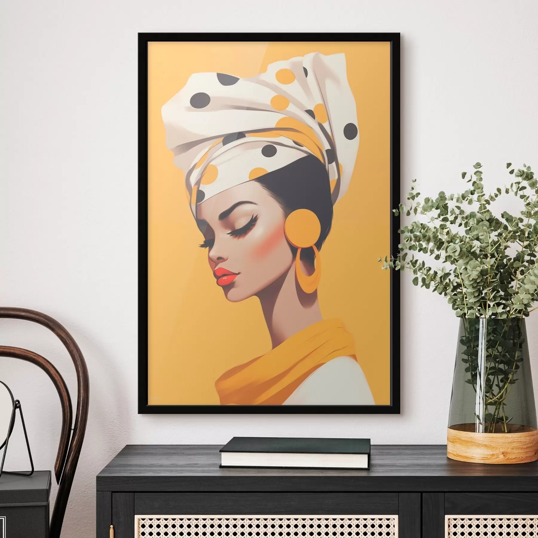 Papier peint Portrait d'une jeune fille f46820