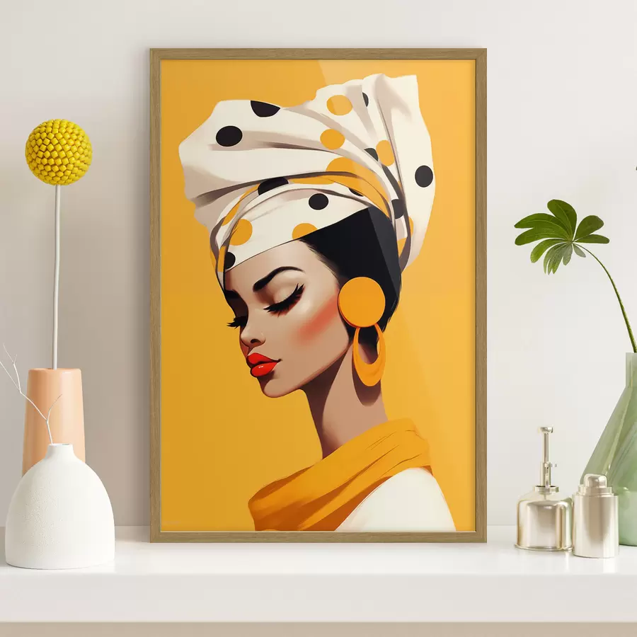 Papier peint Portrait d'une jeune fille f46820