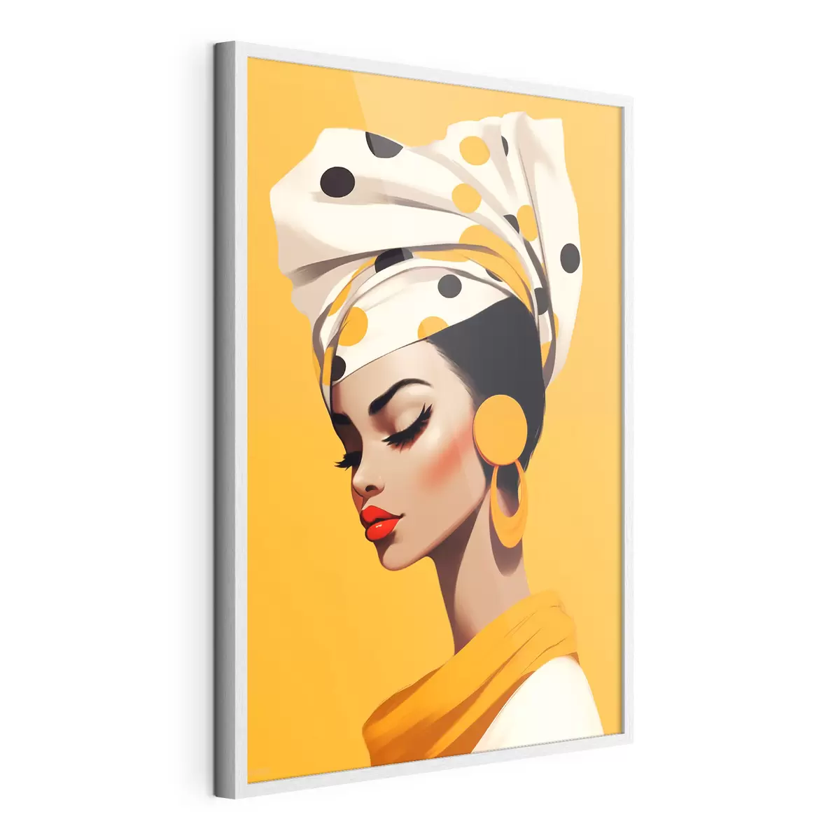 Poster Portrait d'une jeune fille f46820
