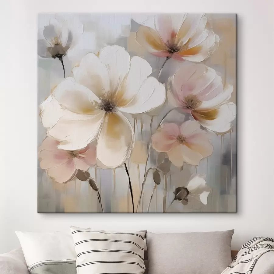 Tableau Fleurs primitives s46831