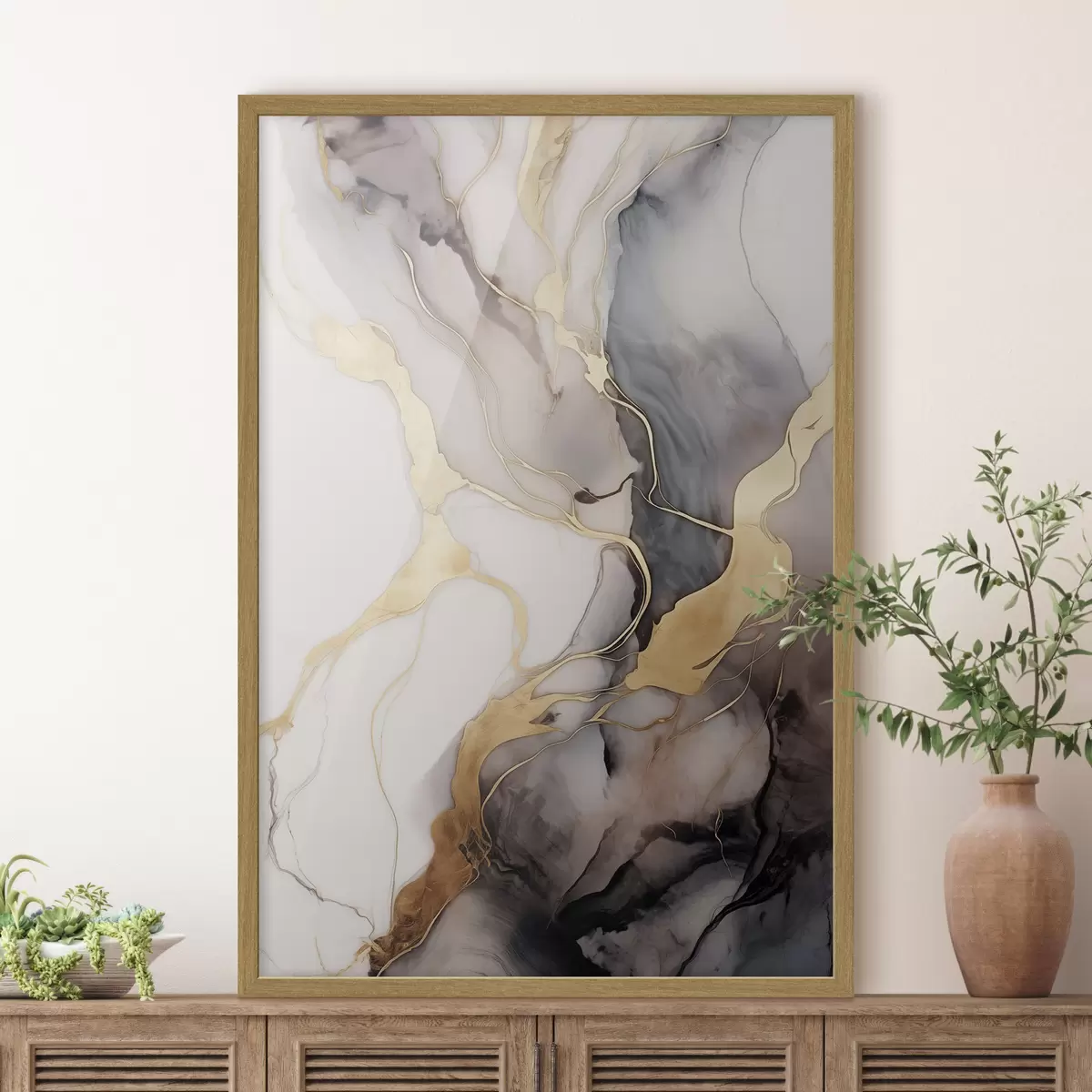 Poster Composition abstraite f46826