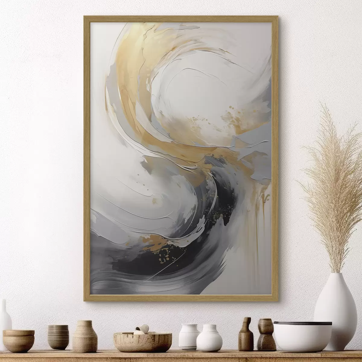 Poster Abstraction dynamique f46829