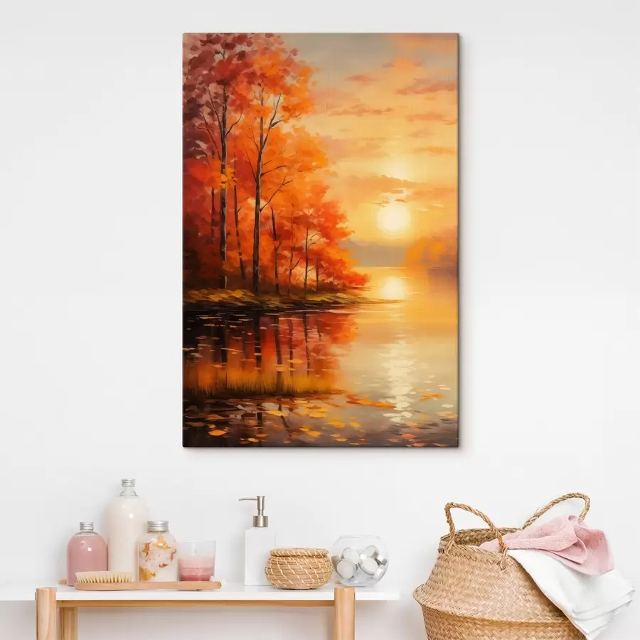 Tableau Forêt d'automne s46771