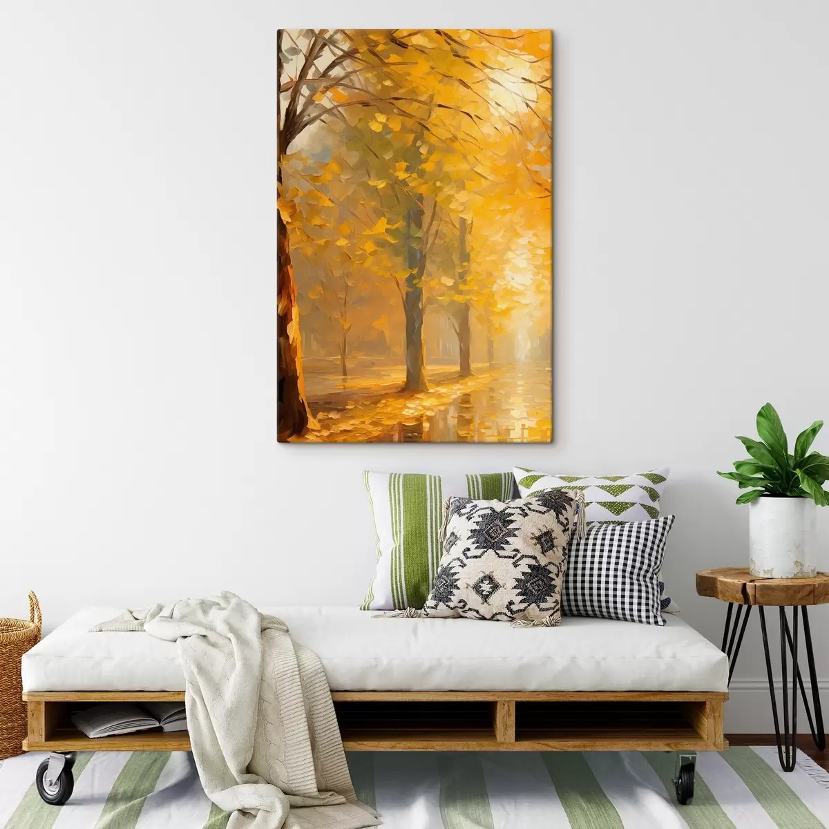 Tableau Parc en automne s46777