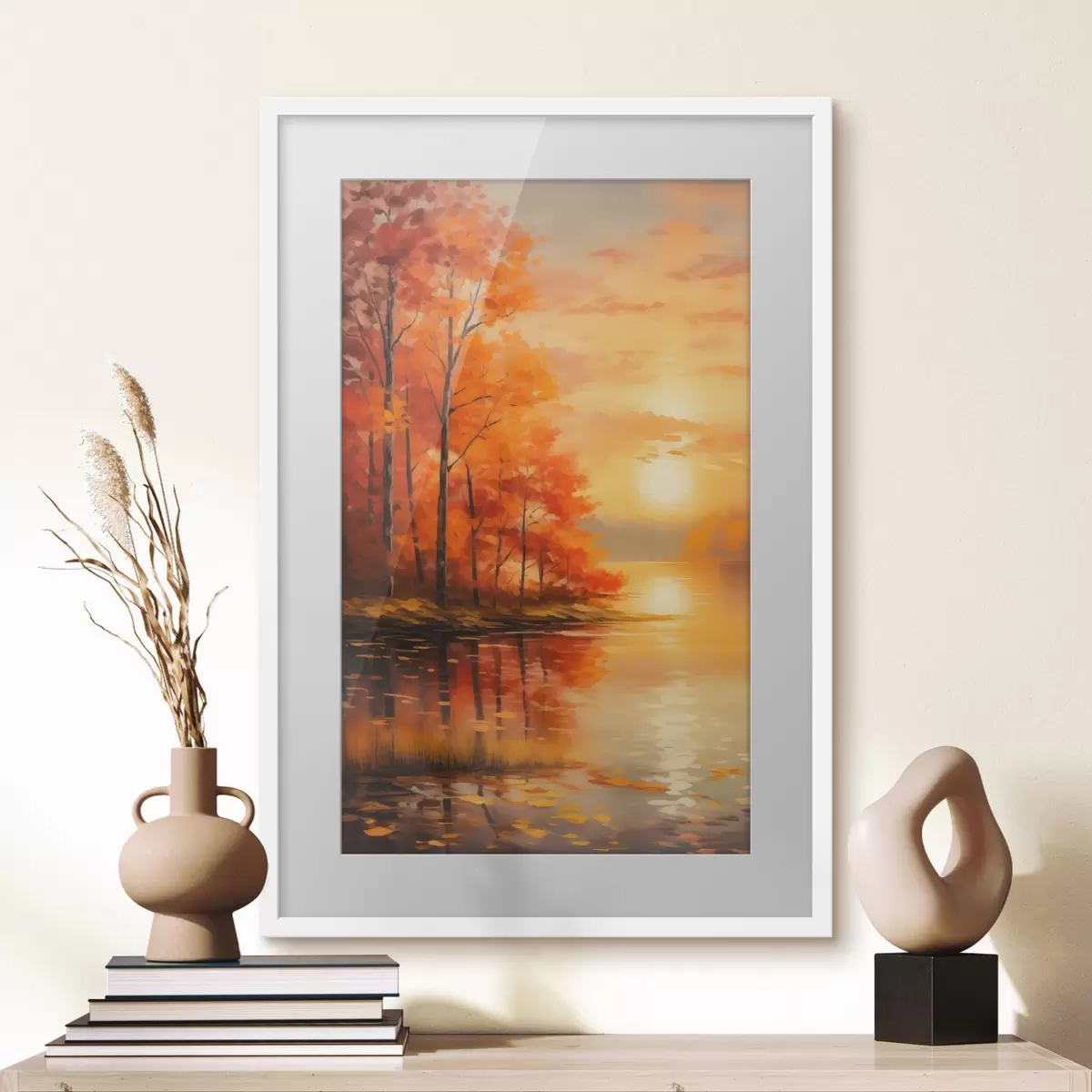 Poster Forêt et mouvement f46771