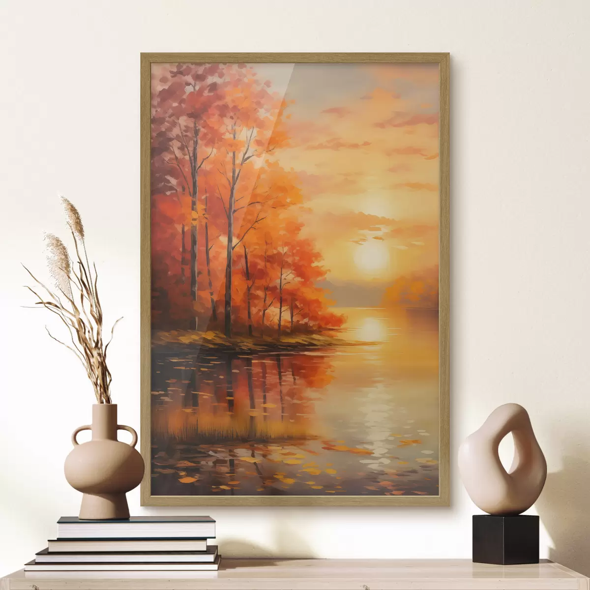 Poster Forêt et mouvement f46771