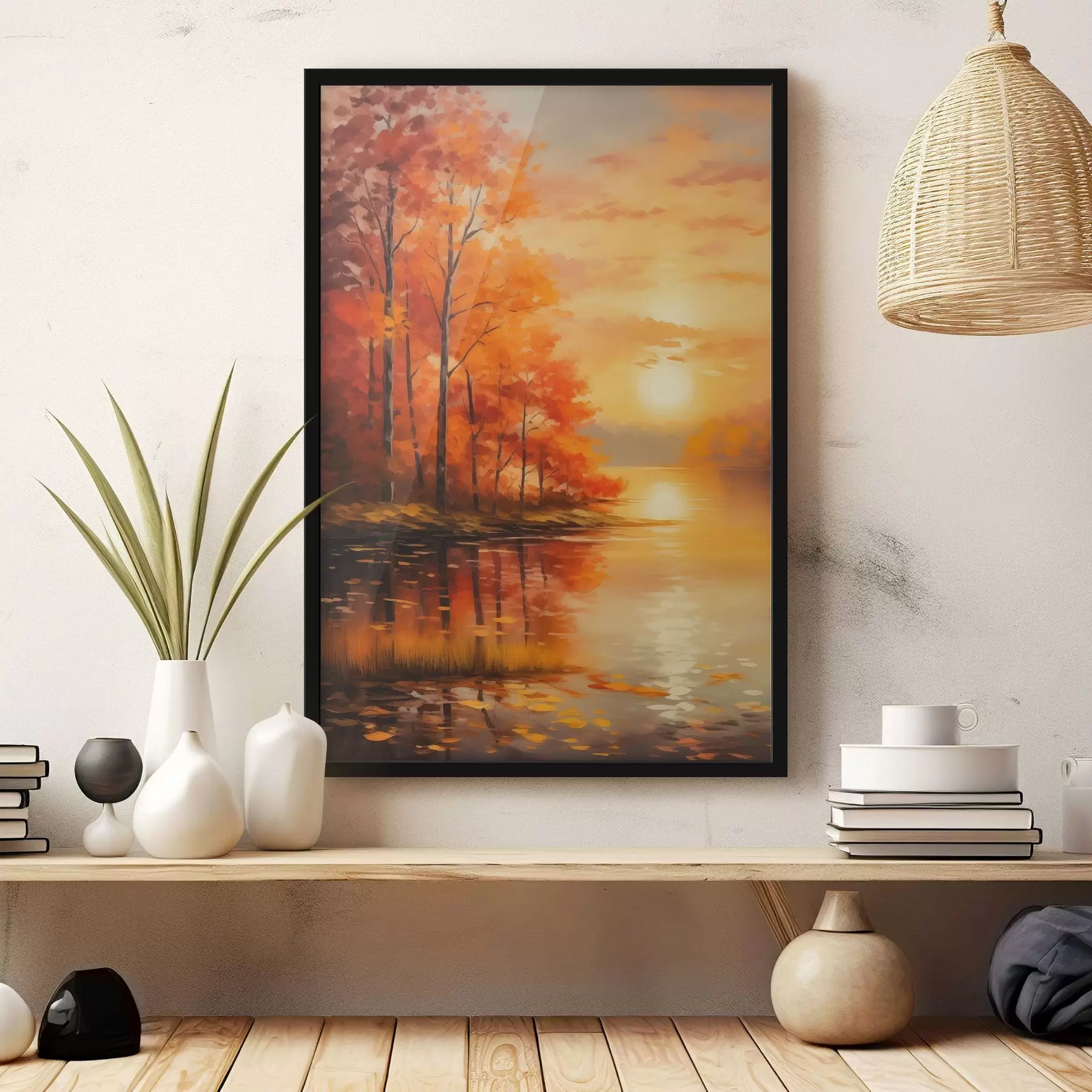 Papier peint Forêt d'automne f46771