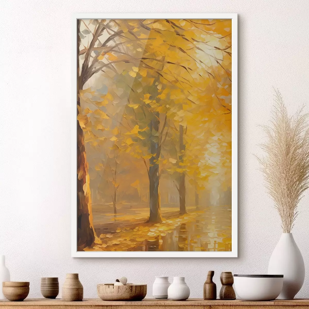 Poster Parc en automne f46777