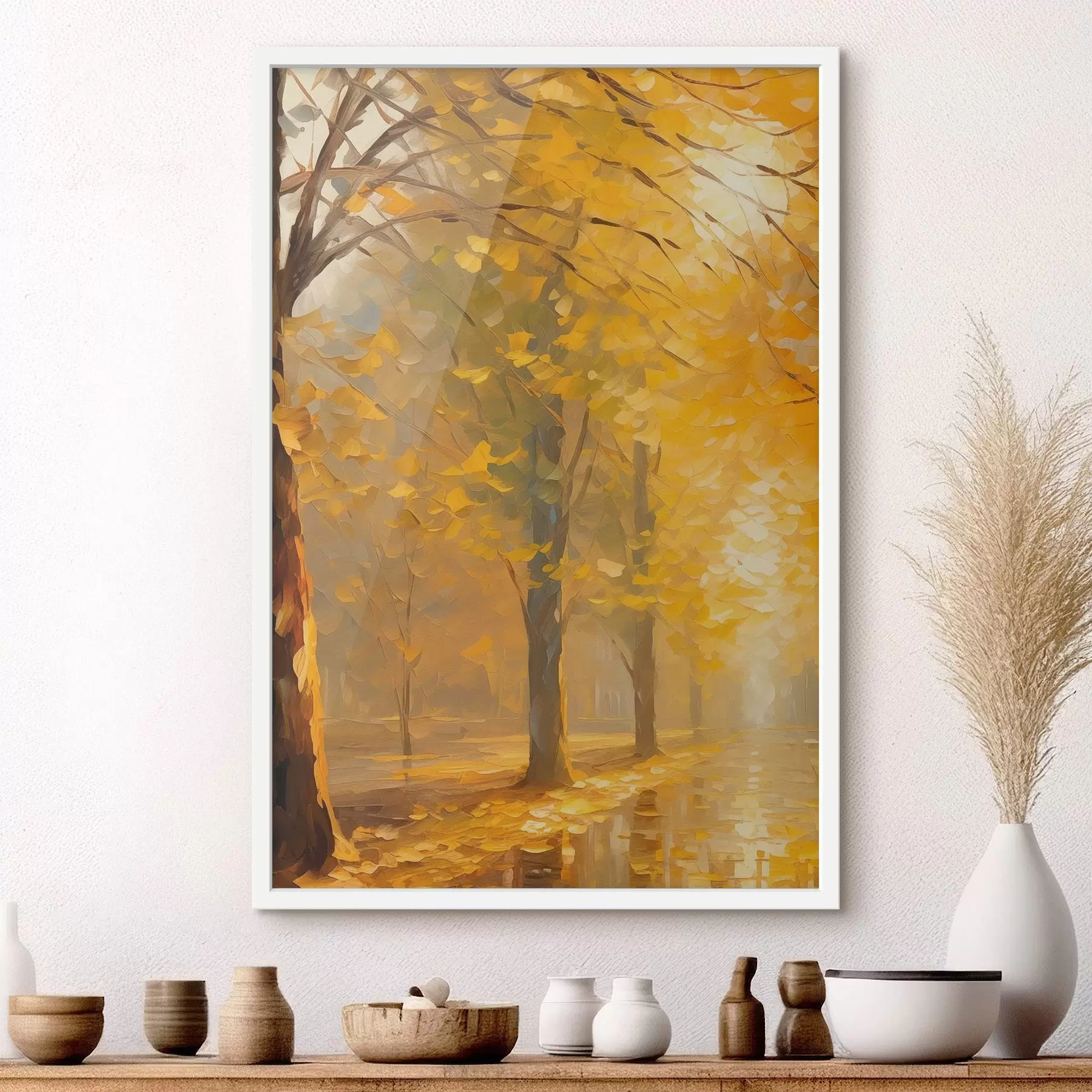 Papier peint Parc en automne f46777