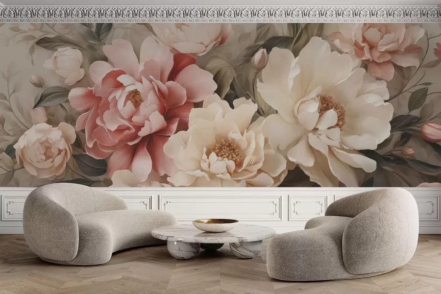 Papier peint Fleurs en fleurs w04977