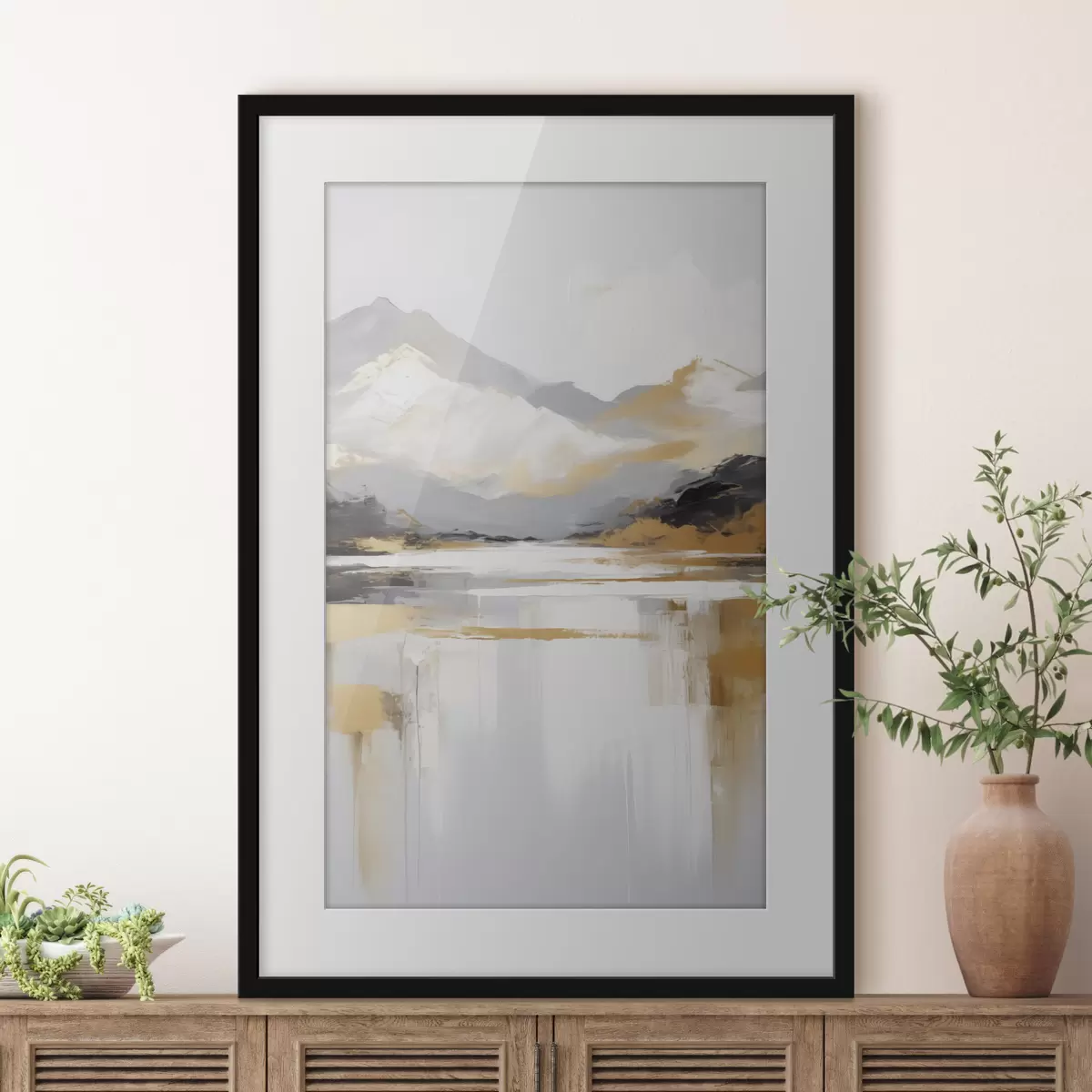 Poster Montagnes intérieures f46841