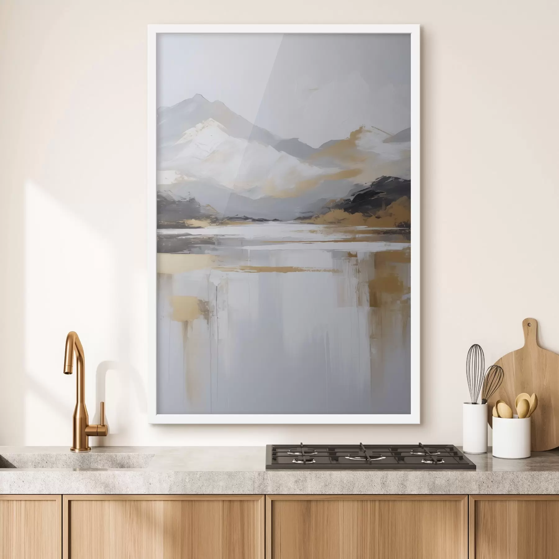 Papier peint Montagnes intérieures f46841