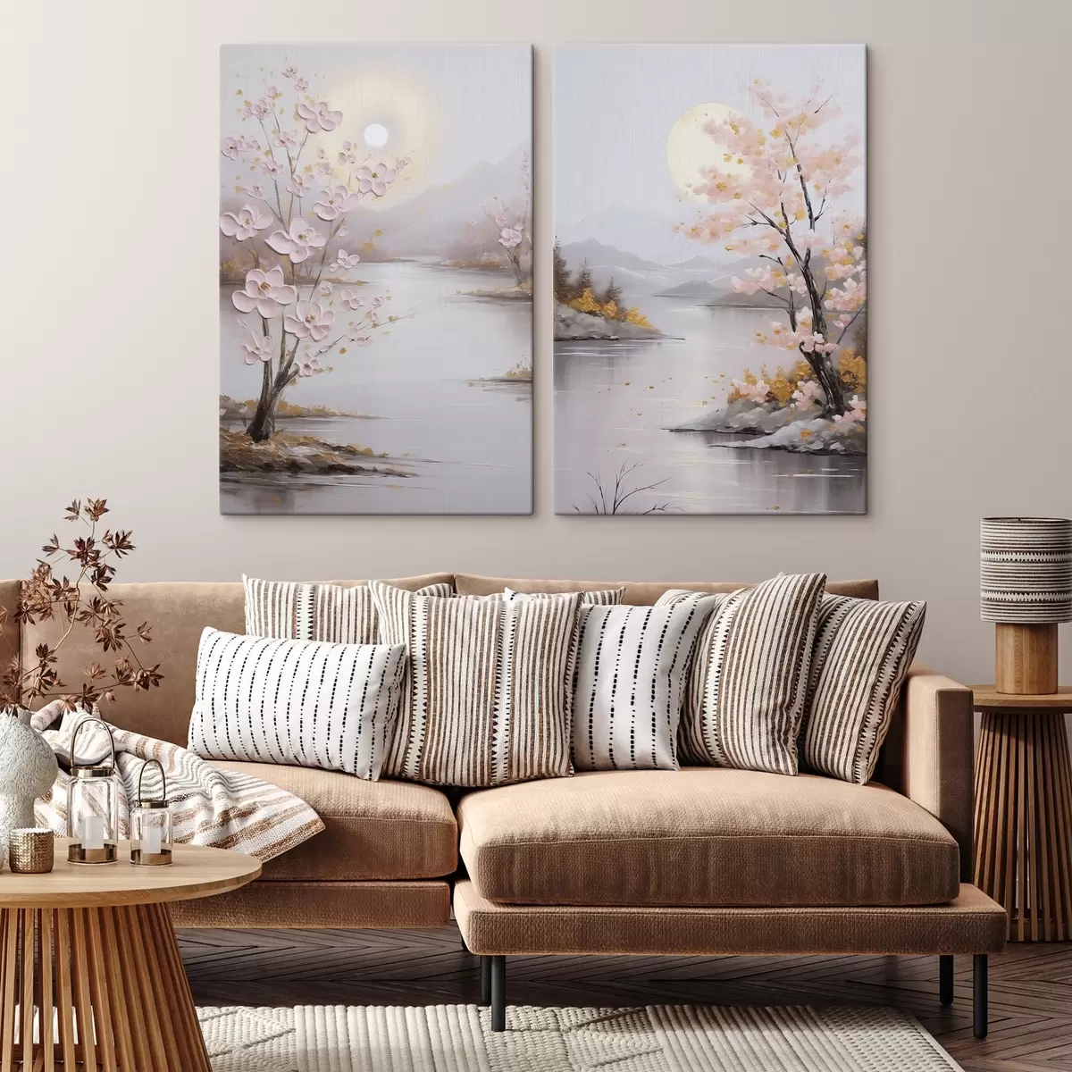 Tableau Paysage abstrait m01057