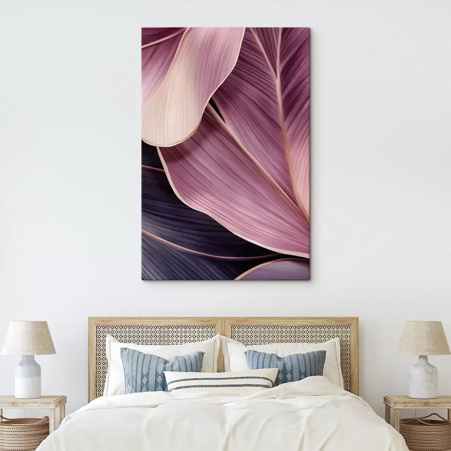 Tableau Feuilles abstraites s46871