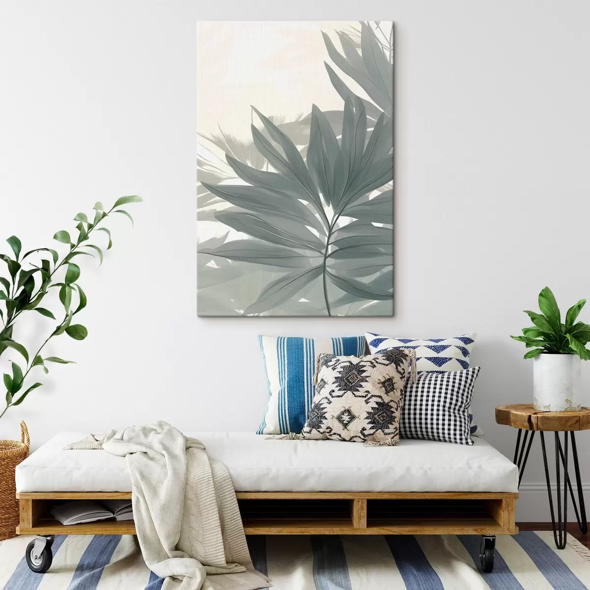 Tableau Feuilles tropicales s46874