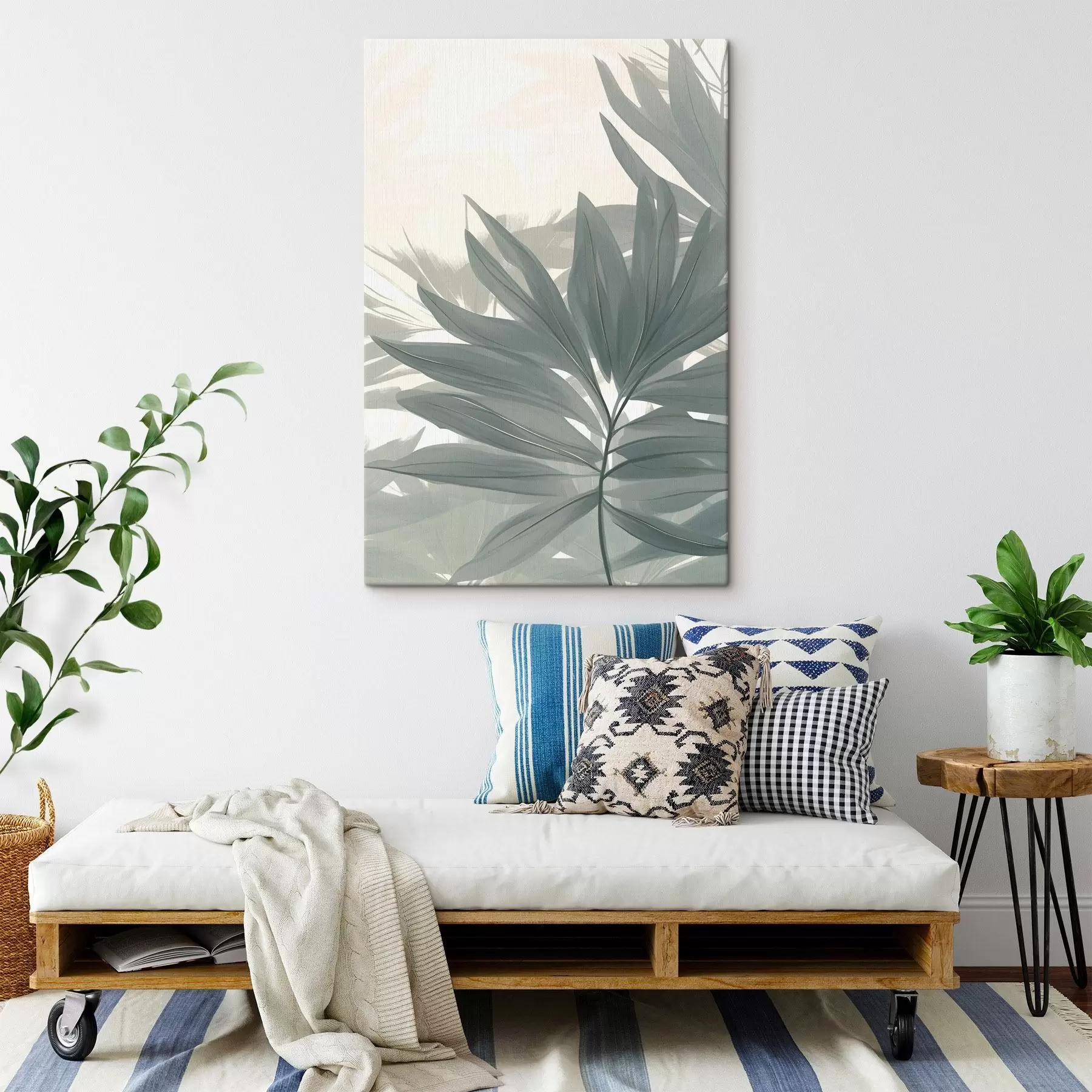 Tableau Feuilles tropicales s46874