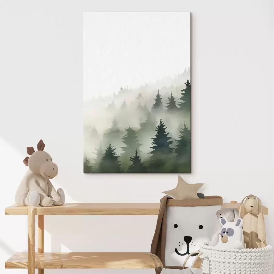 Tableau Forêt brumeuse s46876